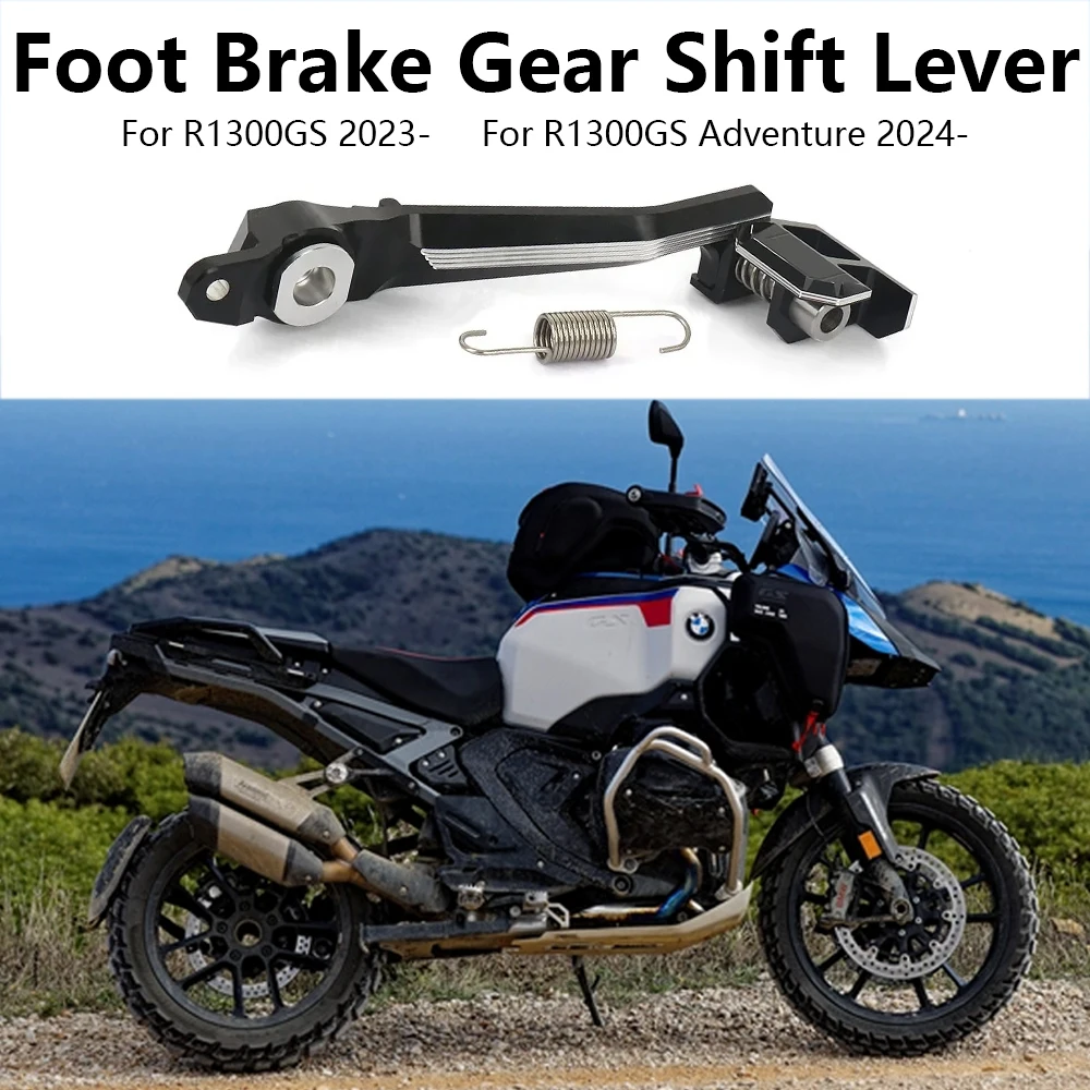 per-bmw-r1300gs-r-1300-gs-adventure-2023-nuovi-accessori-moto-kit-leva-freno-leva-cambio-e-pedale-poggiapiedi-neri