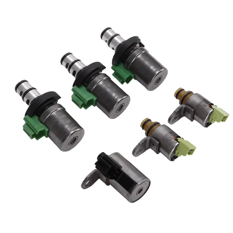 Suitable for Mazda car parts 4F27E transmission shift solenoid valve 6pcs transmission solenoid valve