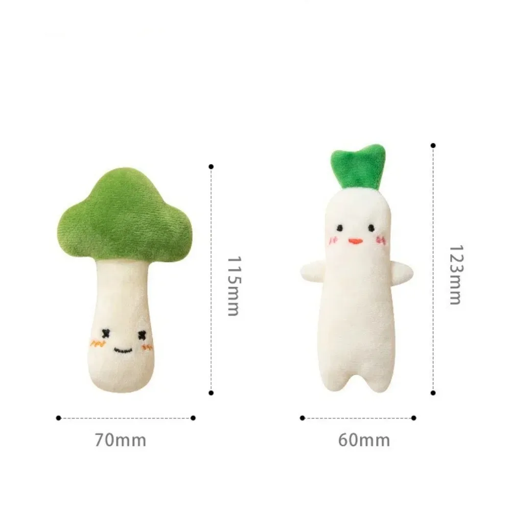 Simpatica bambola anti-spaventazza per bambini Comfort bambola a mano farcita carota regalo impugnatura a mano giocattolo per bambini bambole comfort per il sonno