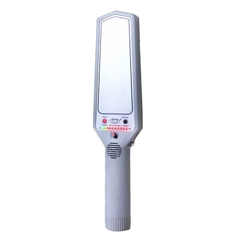 

Handheld stainless steel, metal detector with handheld smart sensor, operating frequency 7 KHz