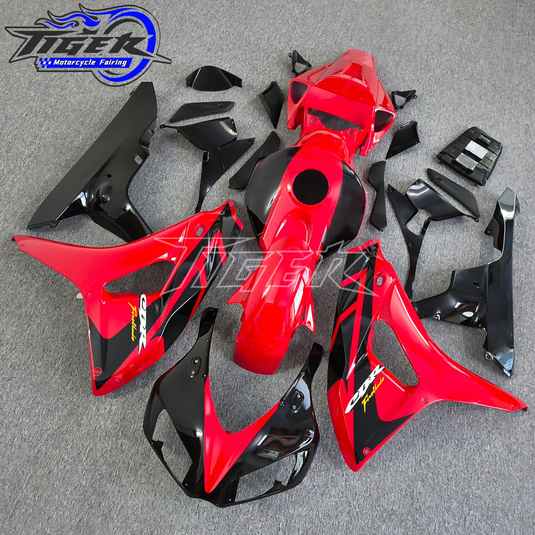 New ABS Whole Motorcycle Fairings Kits For HONDA CBR1000 CBR 1000 CBR1000 2006 2007 Injection Bodywork
