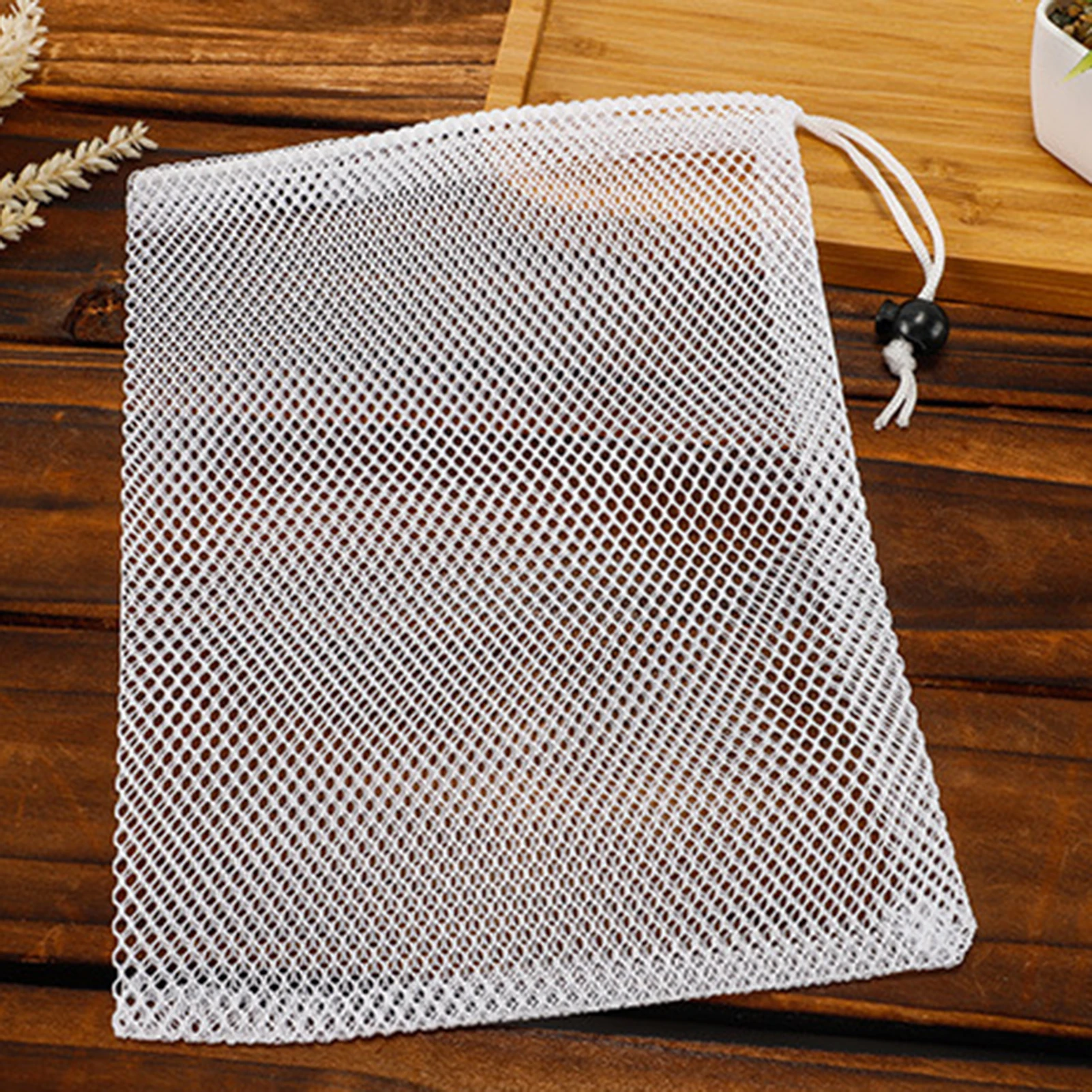 Diving Drawstring Mesh Bag Quick Drying Durable Diving Mesh Bag for Sports Equipment Gym Beach B99