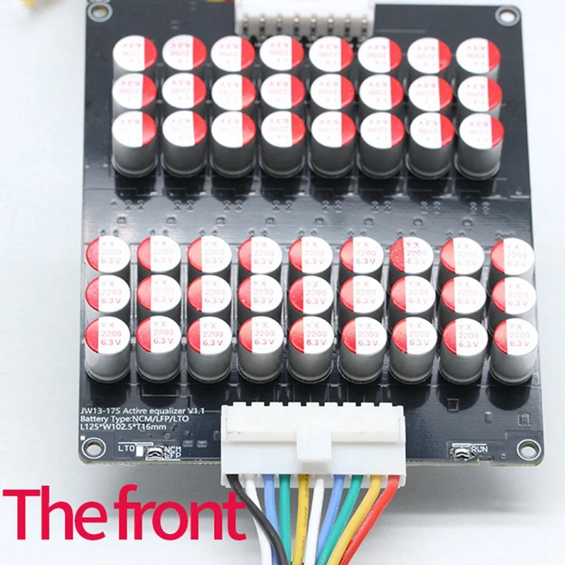 3X 16S 5A Balance Li-Ion Lifepo4 Lto Active Lithium Battery Equalizer Balancer Plate Capacitor 48V 60V 16S