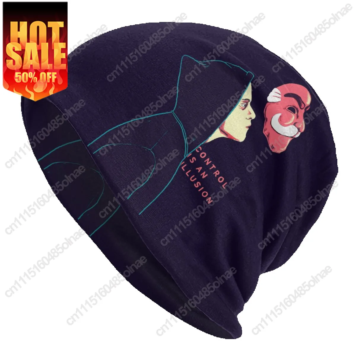 Custom Control Is An Illusion Mr Robot Beanies Caps For Trend Winter Warm Knitting Hat  Adult Fsociety Hacker Bonnet Hats