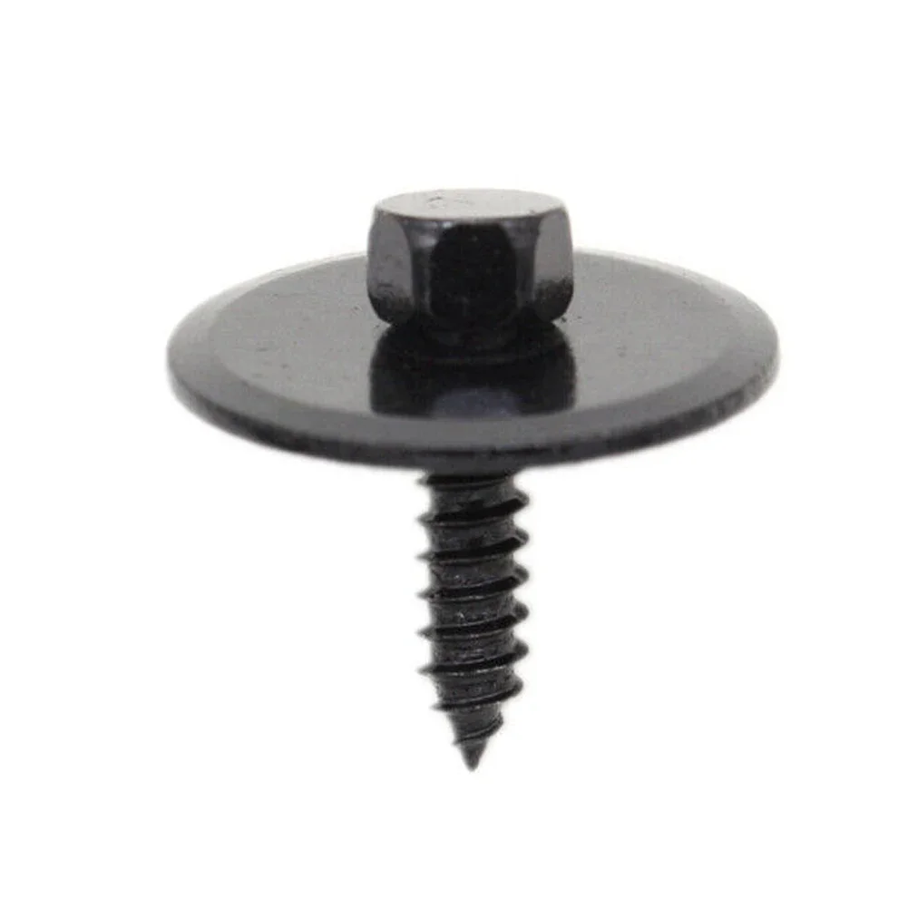 10pcs 8mm Car Hex Screw Undercar Shield Sheet Metal Screw 2019900536 For Mercedes 190D 190E 260E 300CE 300D 300E 300SD 300SDL