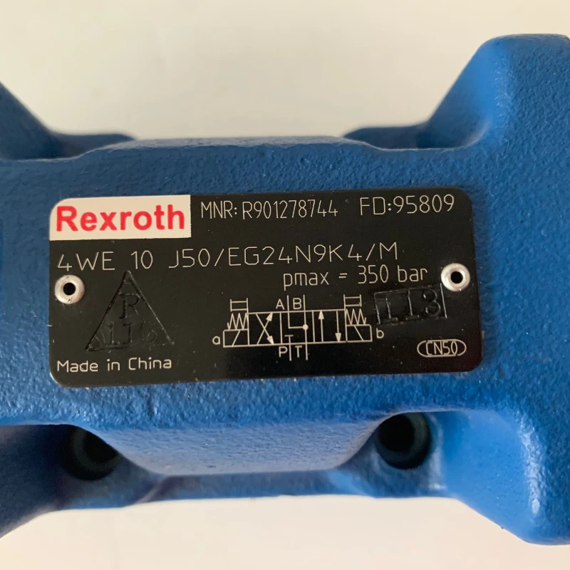 4WE 10 J5X/EG24N9K4/M 4WE10J5X/EG24N9K4/M R901278744 4WE10J50/EG24N9K4/M Rexroth origin solenid valve in stock hydraforce