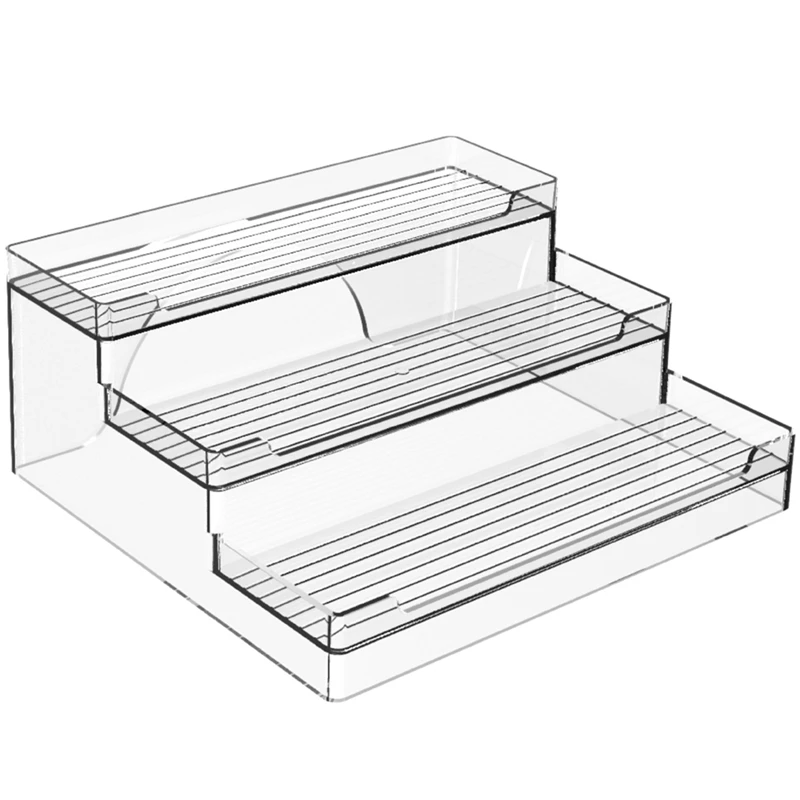 

Kitchen Storage Rack Frees Tanding Kitchen Pantry Storage For Tins, Jars And Cans - For Pantries Display Stand