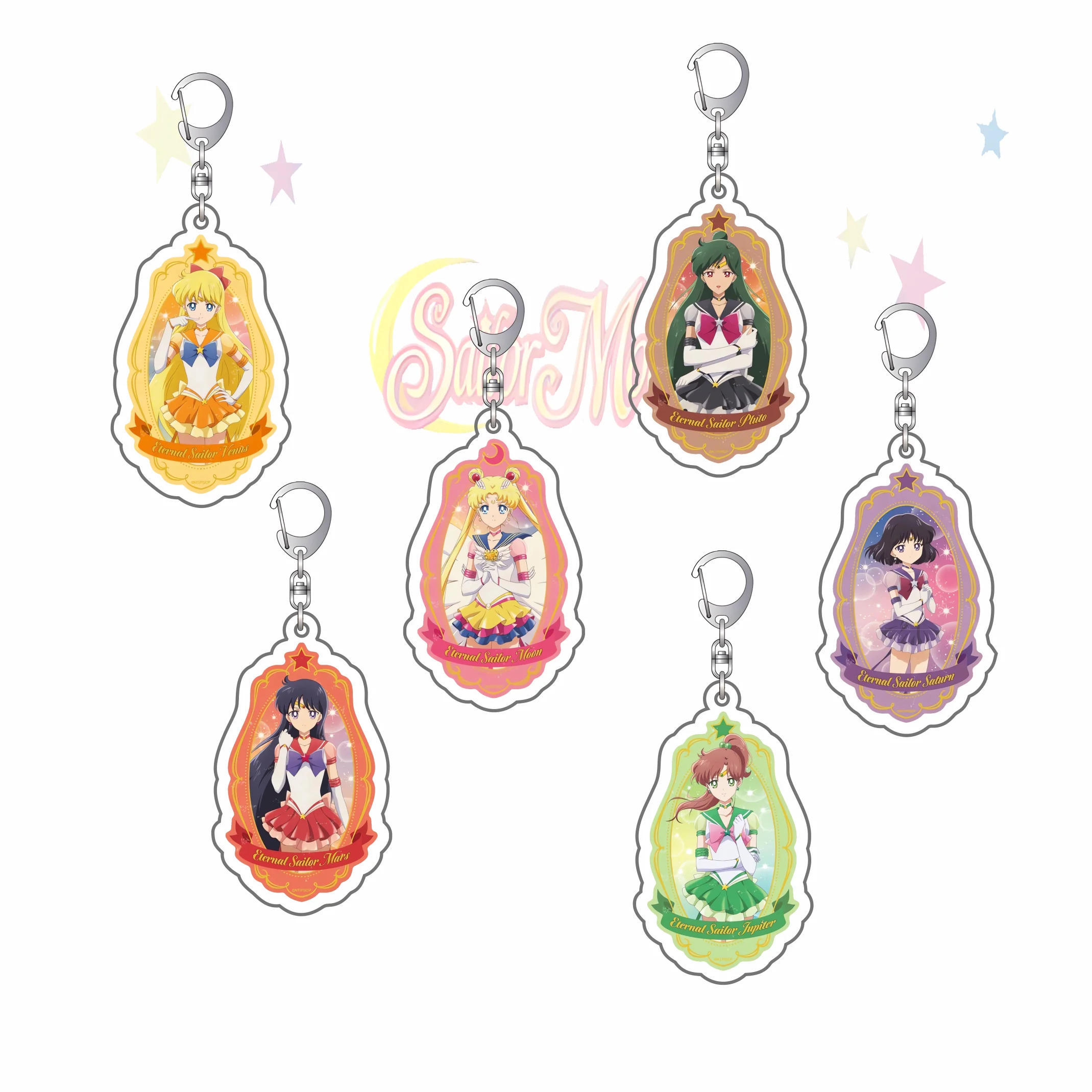 Cute Chibi Sailor Moon Acrylic Keychain, Usagi Tsukino & Chibiusa Anime Bag Pendant, Kawaii Cosplay Charms, Ideal Anime Fan Gift