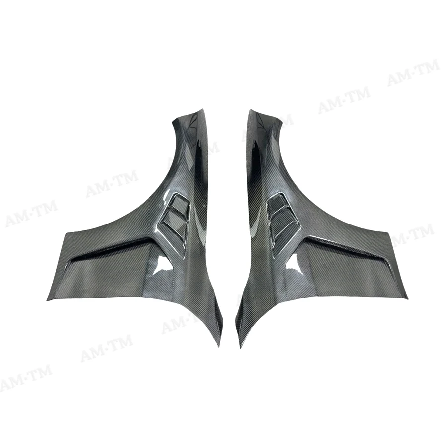 For BMW M3 M4 G80 G82 G83 Dry Carbon Fiber Front Fender Vent Fender Front Louvered Fender Al Style Body Kit