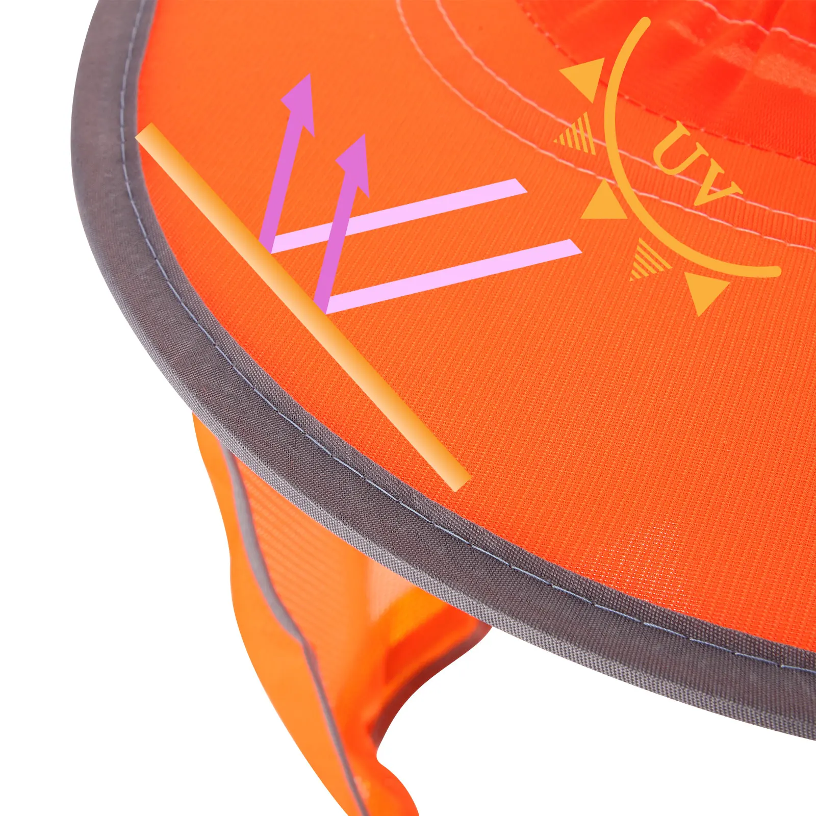 

Summer Hard Hat Sun Shade Full Brim Mesh Visor Adjustable Elastic Cover SafetyHelmet BrightYellow FitsMost