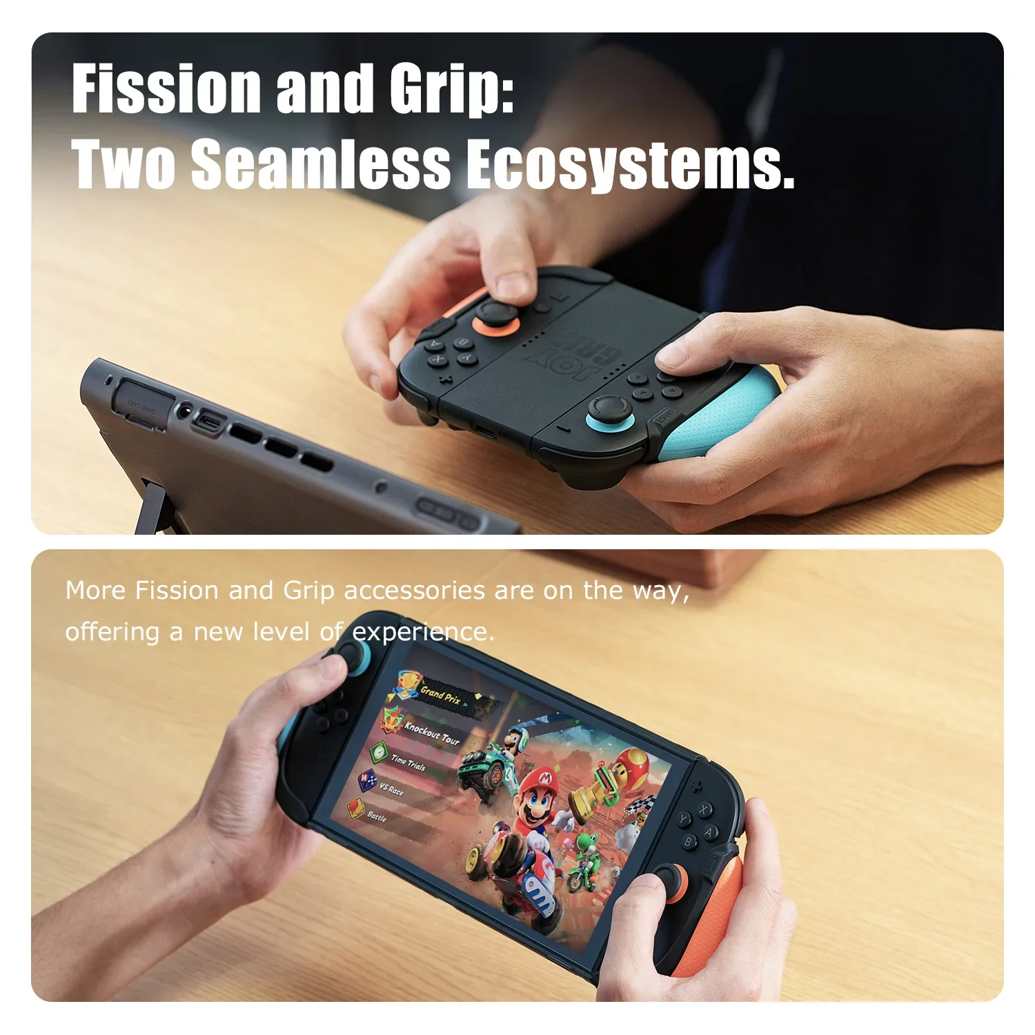 Savage Raven by Skull & Co. FissionGrip Dockable Revolutionary Split Protective Case for Nintendo Switch 2