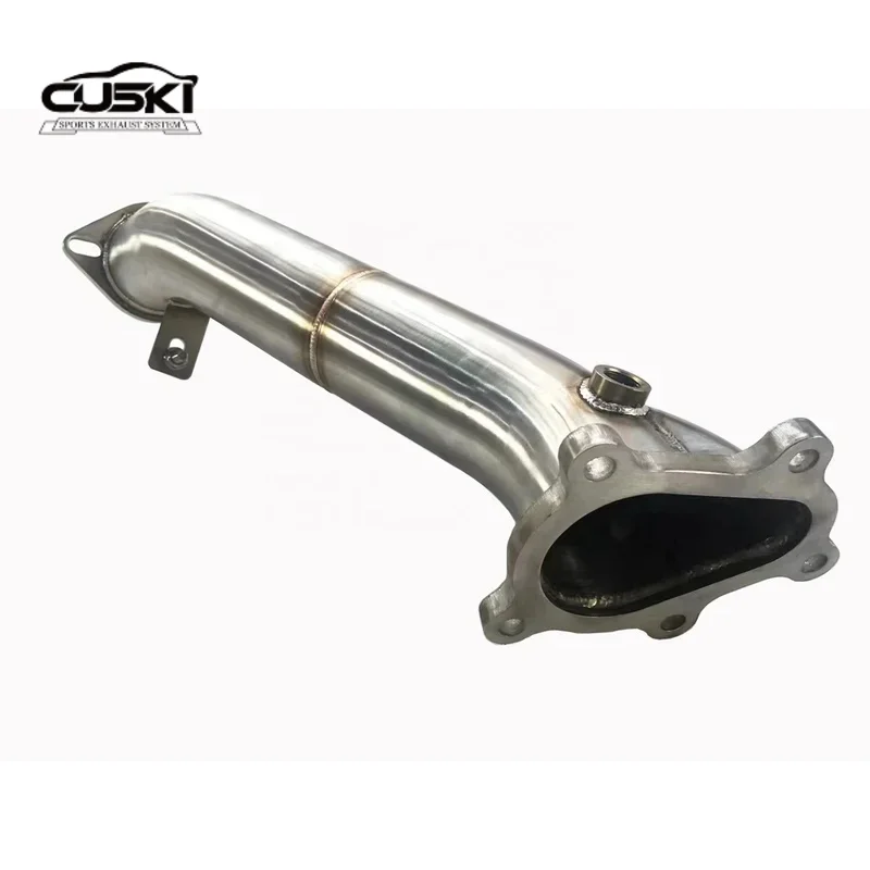 High Flow exhaust Downpipe Applicable to Nissan GTR R35 3.8T 2008-2023 Stainless Steel automobile Exhaust Modification