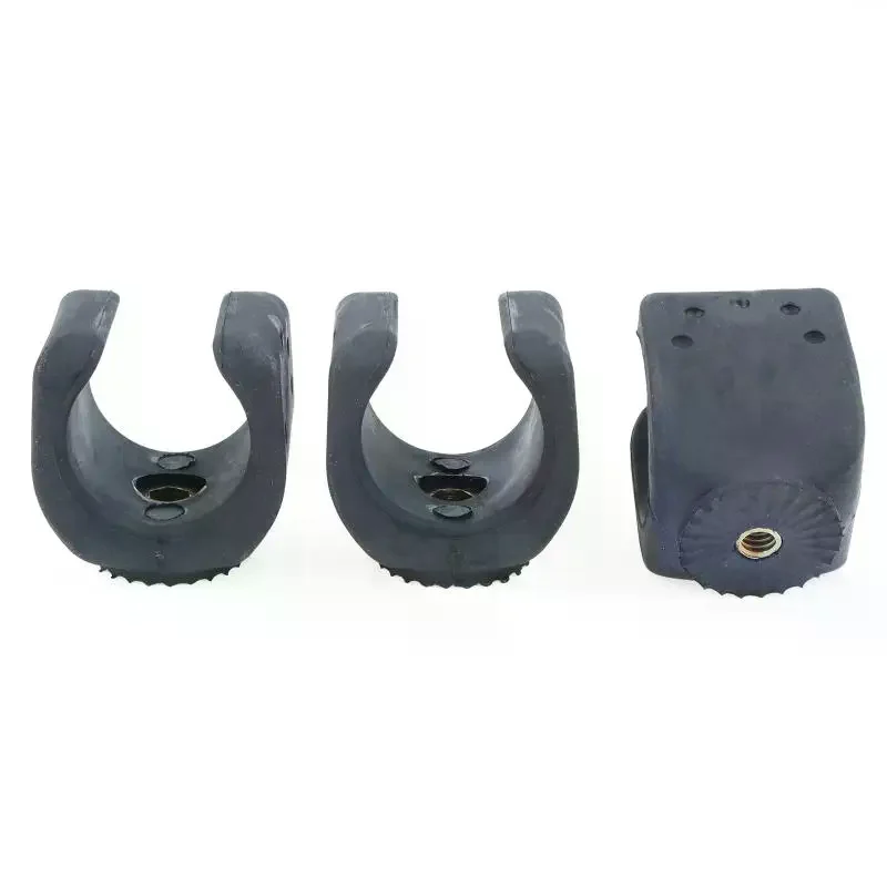 1/3Pcs Flashlight Mount Holder Clip U Shape Grip Stand Tripod Mount For 22 - 27mm 30 - 40mm 26650 Fishing Light Lamp