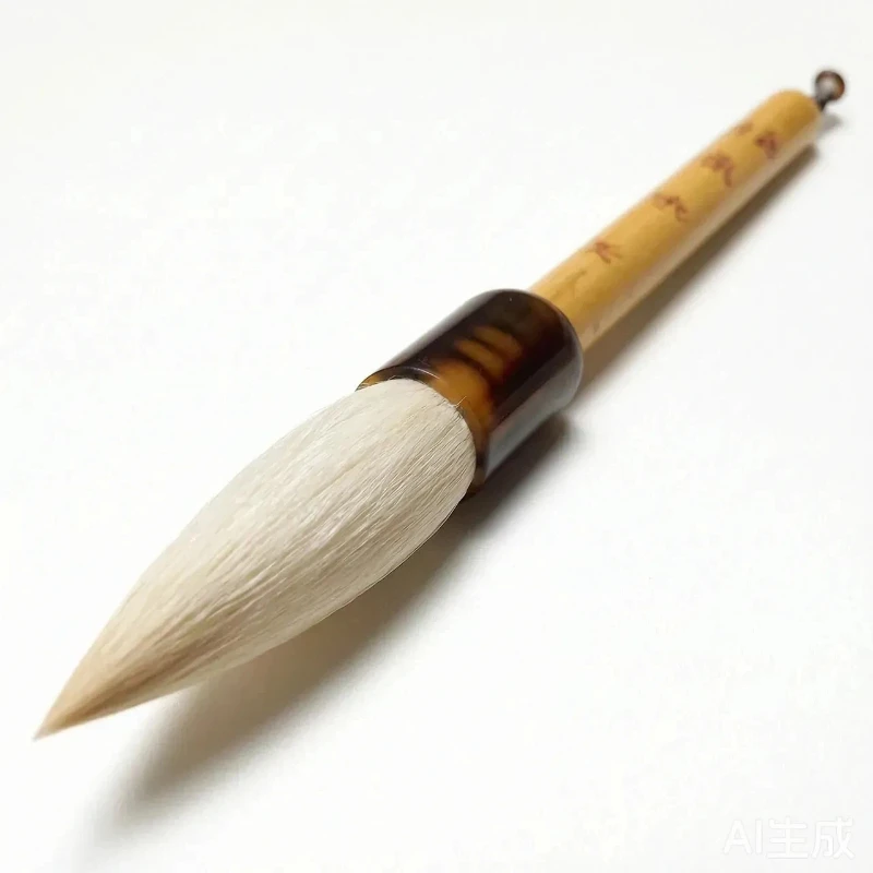 Wool Hair Huzhou Chinese Calligraphy Brush Soft Tip Chinese Traditional Brush Calligraphy Creation Chinese Painting Writing Pen