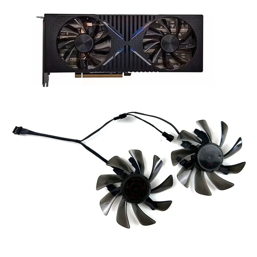 

NEW Cooling Fan Ball bearing 85mm 4pin T129215BU CF101512D RTX3070 GPU FAN For HP OMEN PC RTX 3070 video card fans
