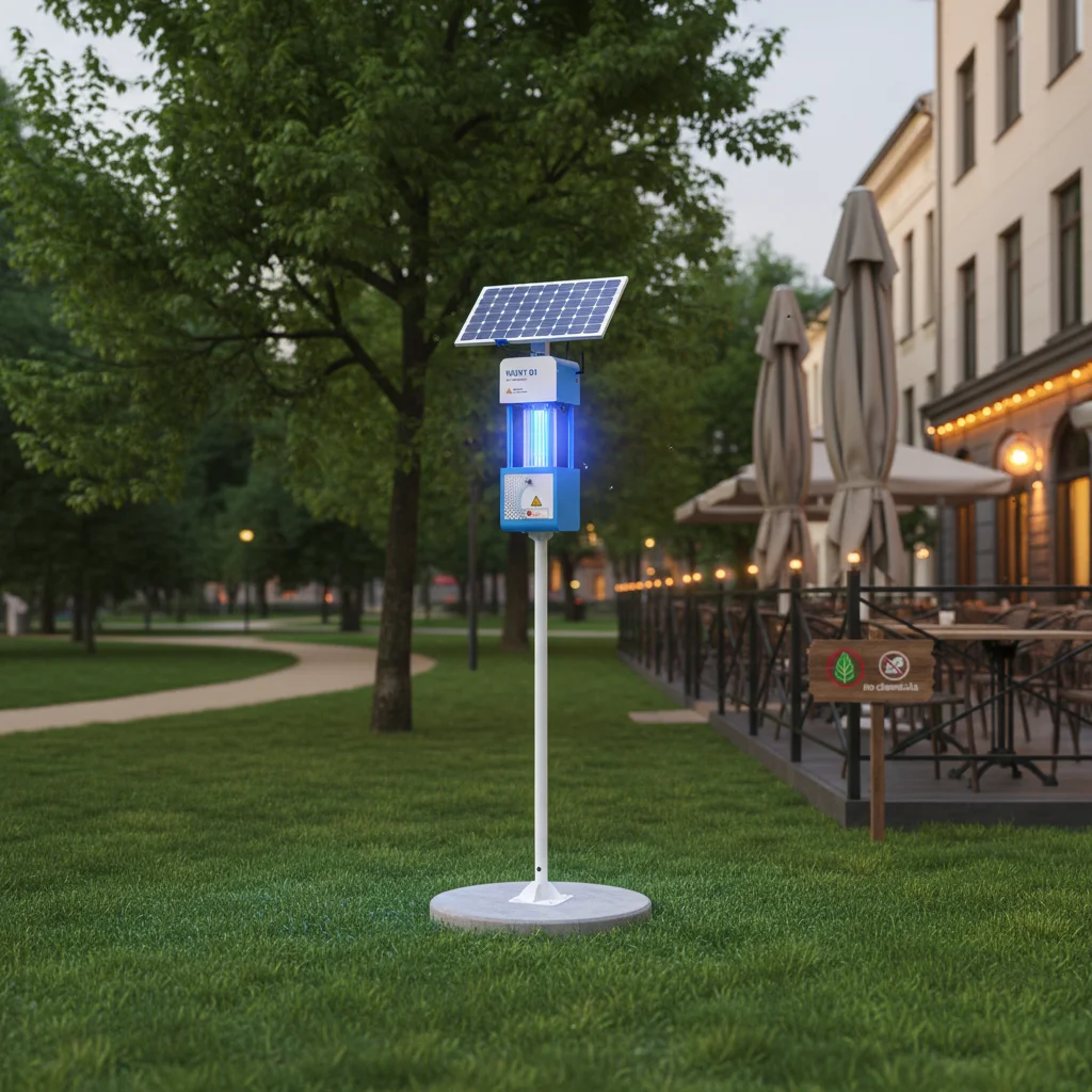 Agricultural Internet of Things Solar Insect Control Light 4G WiFi UV LED Pest Control Light