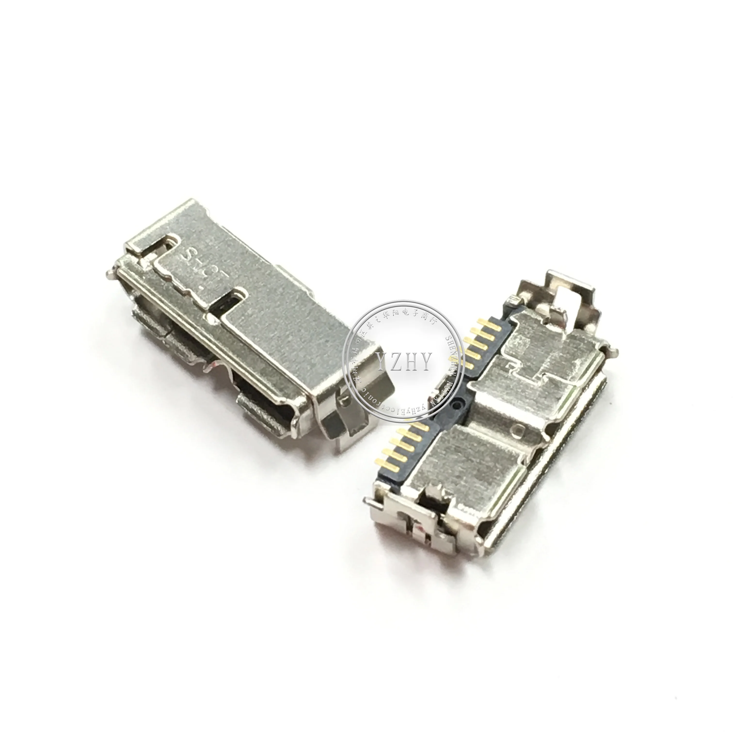 20pcs orginal new 3.0 MICRO USB pin pitch 12.5MM female socket B type interface in-line hard disk interface