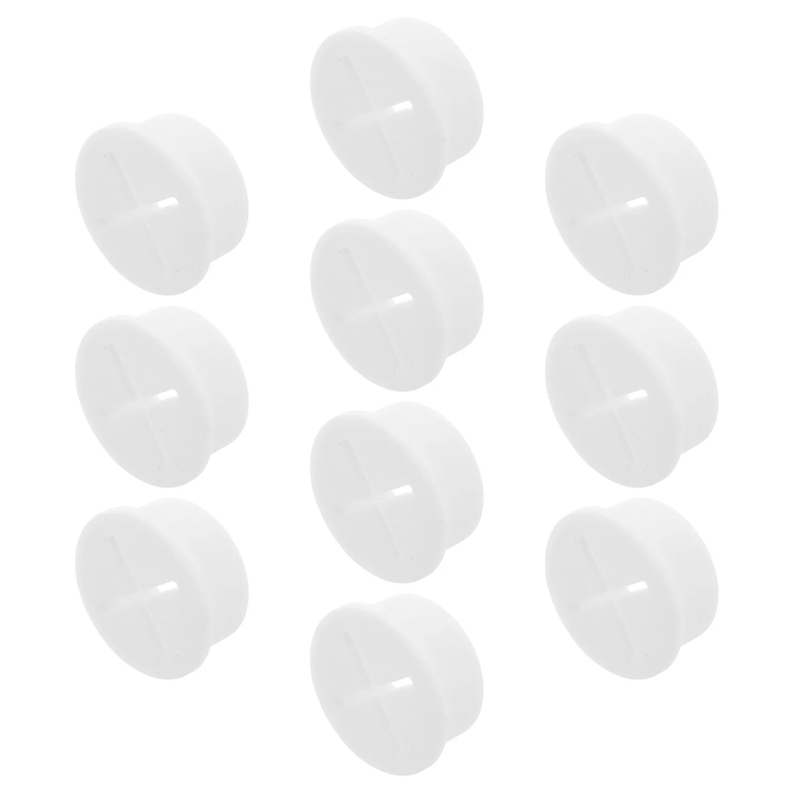 

10pcs Round Hole Cover Desk Grommet Cable Management Wire Organizer Wall Grommet Water Table Plug Replacement Plastic Cable