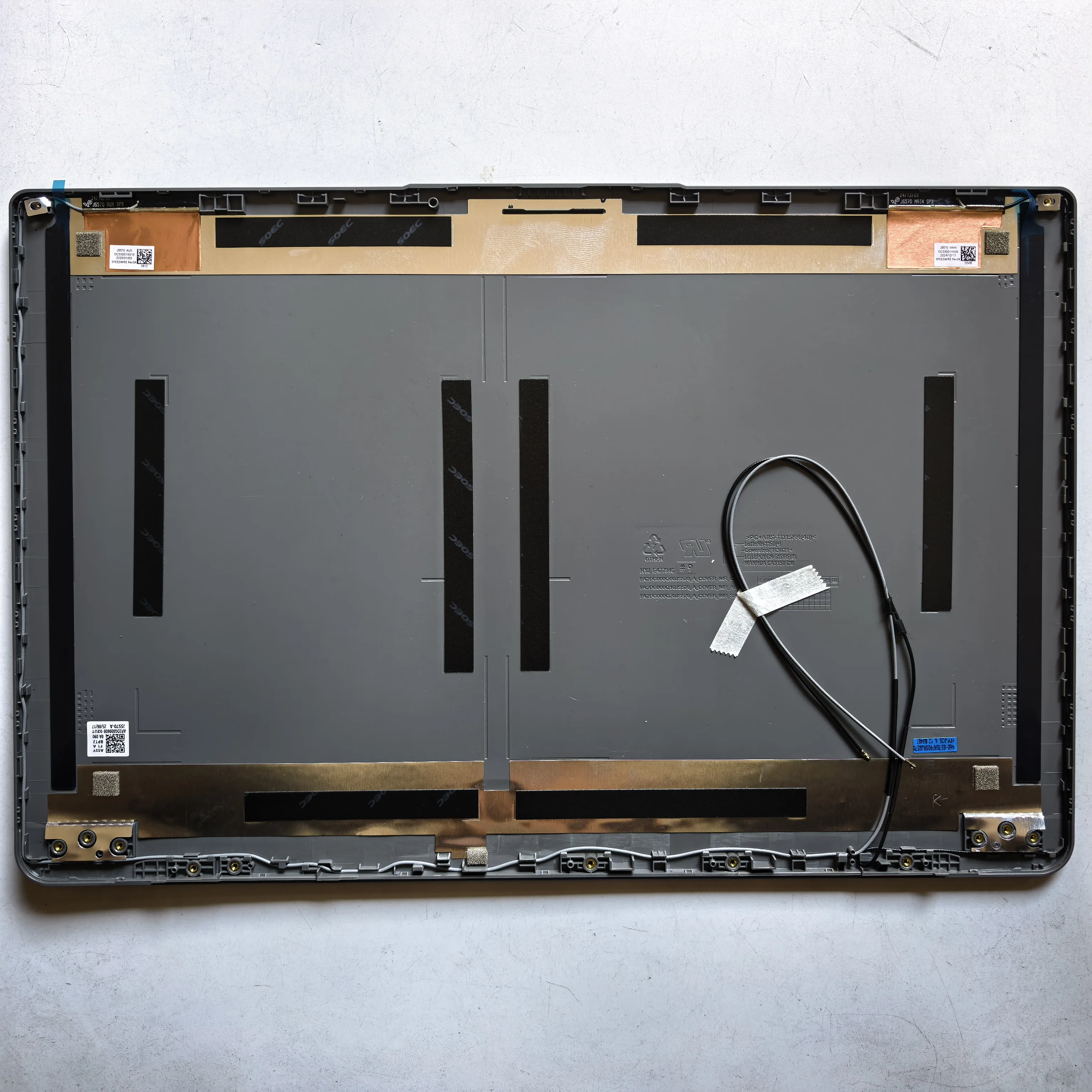 Sliver  New laptop lcd back cover for Lenovo  Ideapad1 15IJL7 15ALC7 2022