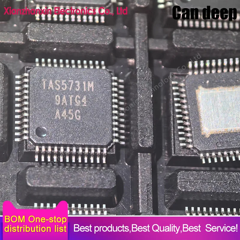 

5pcs/lot TAS5731MPHPR TAS5731M HTQFP48 Audio power amplifier chip