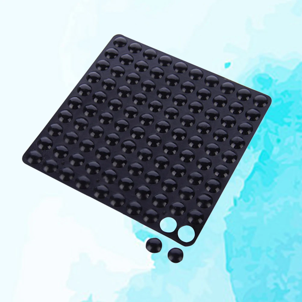 

100pcs Anti Collision Stickers Self-Adhesive Rubber Bumper Pads For Door Cabinet Drawer Furniture Wall Protection Noise