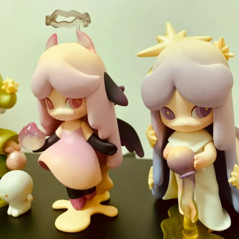 Laplly Stellar Songs Mystery Box Tarot Przepowiedni i Zodiakalny Gashapon Prezent Kreatywna Dekoracja Figurka Black Day Star Master Empress