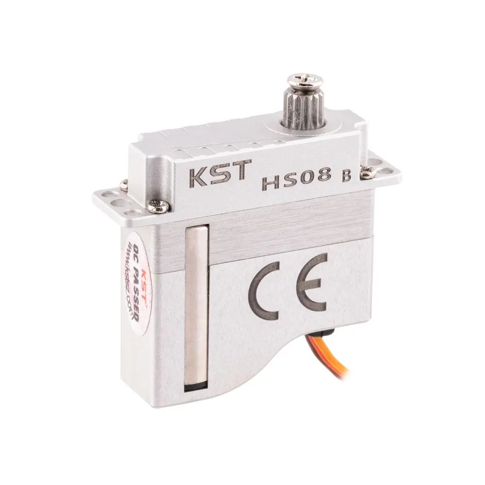 

Цифровой микро-сервопривод KST HS08B 6.0Kgf.cm 0.09sec HV с металлическим редуктором для радиоуправляемых планеров