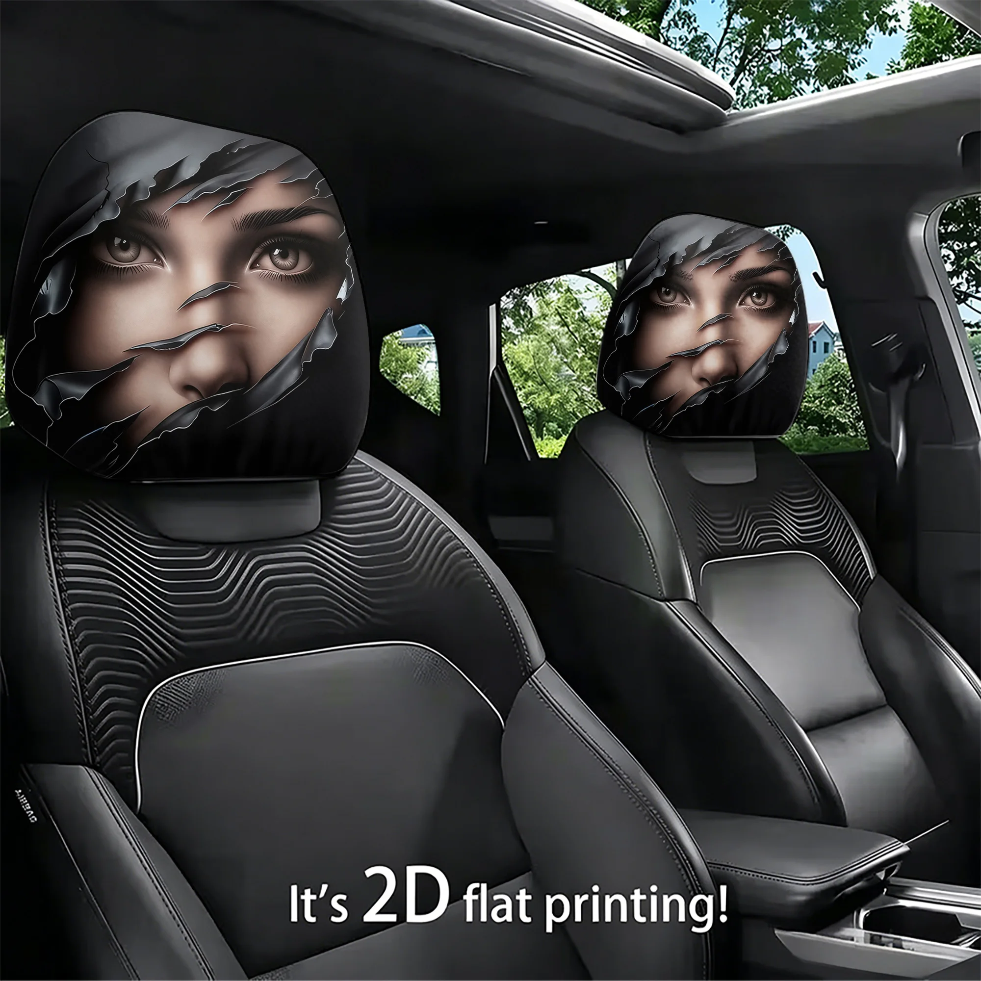 2 buah penutup sandaran kepala - Interior Design Visualizer ulasan dan harga