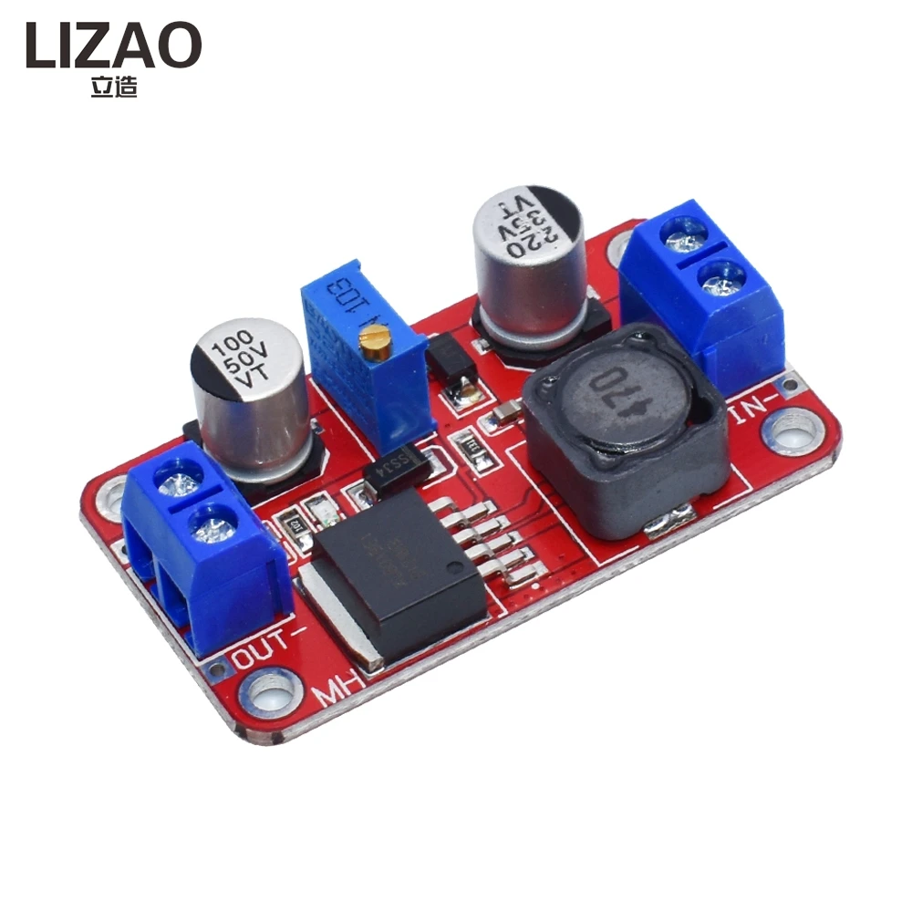 LIZAO XL6019 DC-DC Step Up Booster Module, Adjustable Output Power Supply Module, Super XL6009 LM2577 Boost Converter 5V 12V 24V