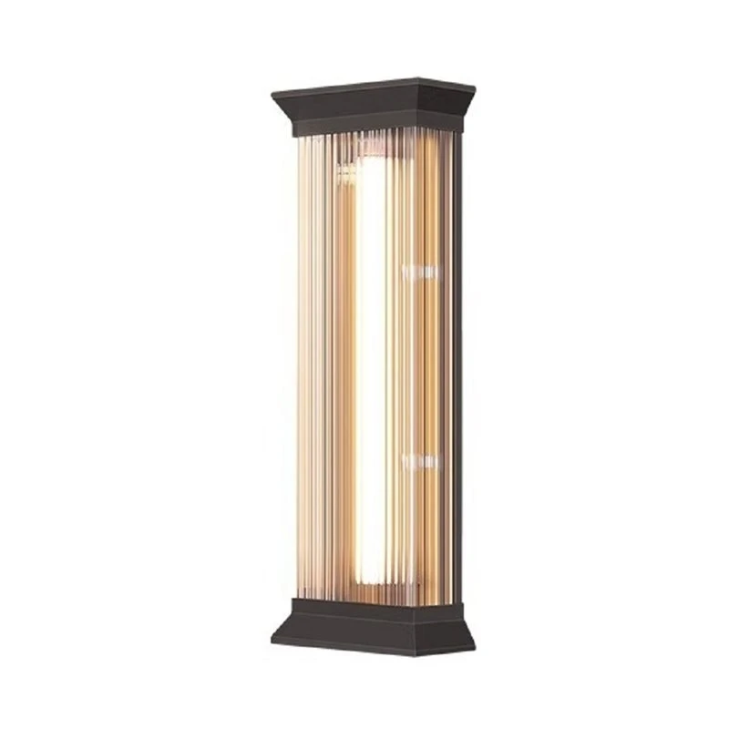 NEWAA73 Villa Terrace Garden Lamp Outdoor Waterproof LED Wall Light Exterior Wall Pillar Stainless Steel Courtyard Illumination