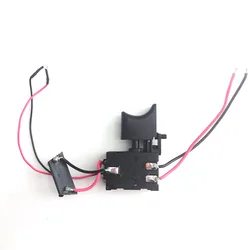 DC 7,2 V-24 V 12V 16A Lithium-Batterie Elektrische Bohrer Geschwindigkeit Controller Trigger Schalter Push Button Mit Licht Anze