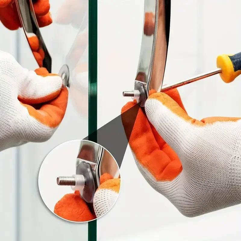 50 peças de juntas planas transparentes de PVC, amortecedores, juntas planas de borracha circulares de vedação à prova d'água e à prova de vazamentos