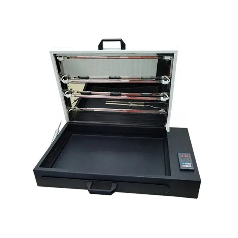 A2 DTF Film Oven PET Film Curing Device Hot Melt Powder Oven Direct To Shirt Transfer Printing DTF Printer Dryer