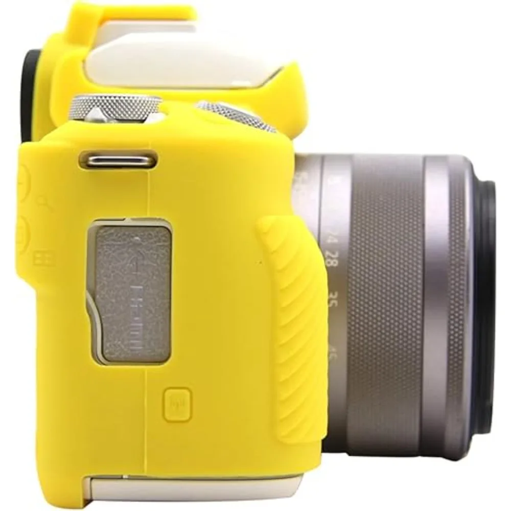 

For Canon M50 M50II , Camera Soft Case Cover Rubber Camera Sleeve , silicone cover + free tempered film