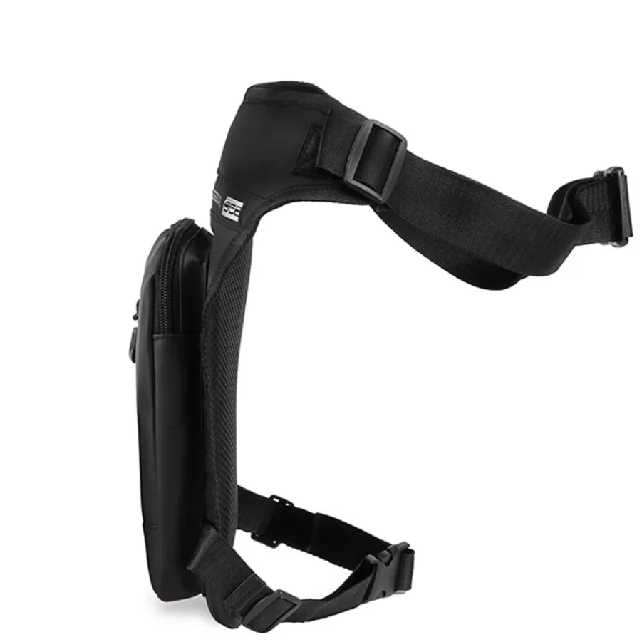 حقيبة خصر رياضية للجري للرجال والنساء، متعددة الوظائف، حقيبة للهاتف المحمول، حقيبة ساق صغيرة عبر الجسم #4