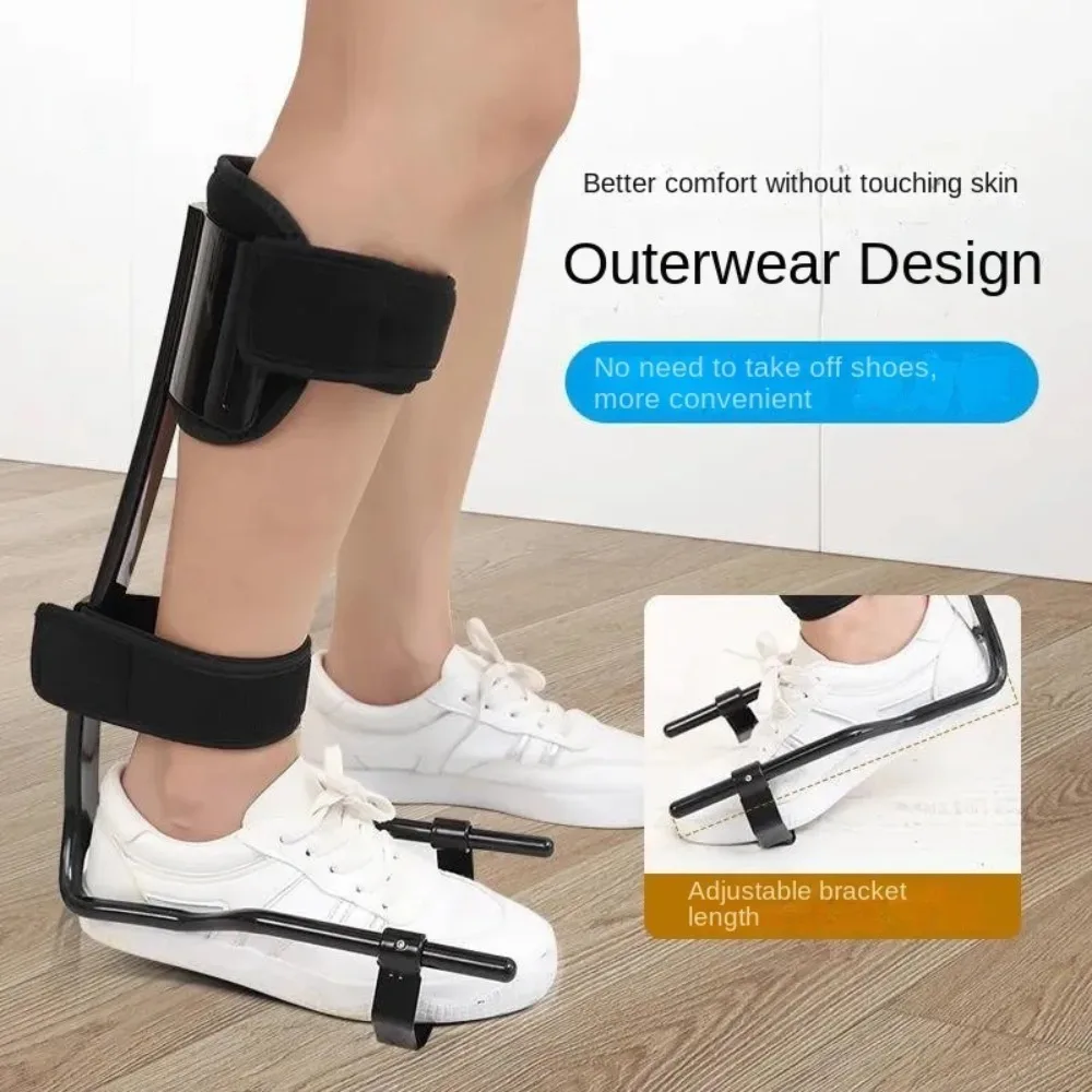 Portable Stroke Hemiplegia Rehabilitation Equipment Ankle Support Foot Sagging Orthosis Foot Supports To Correct Varus Tools New