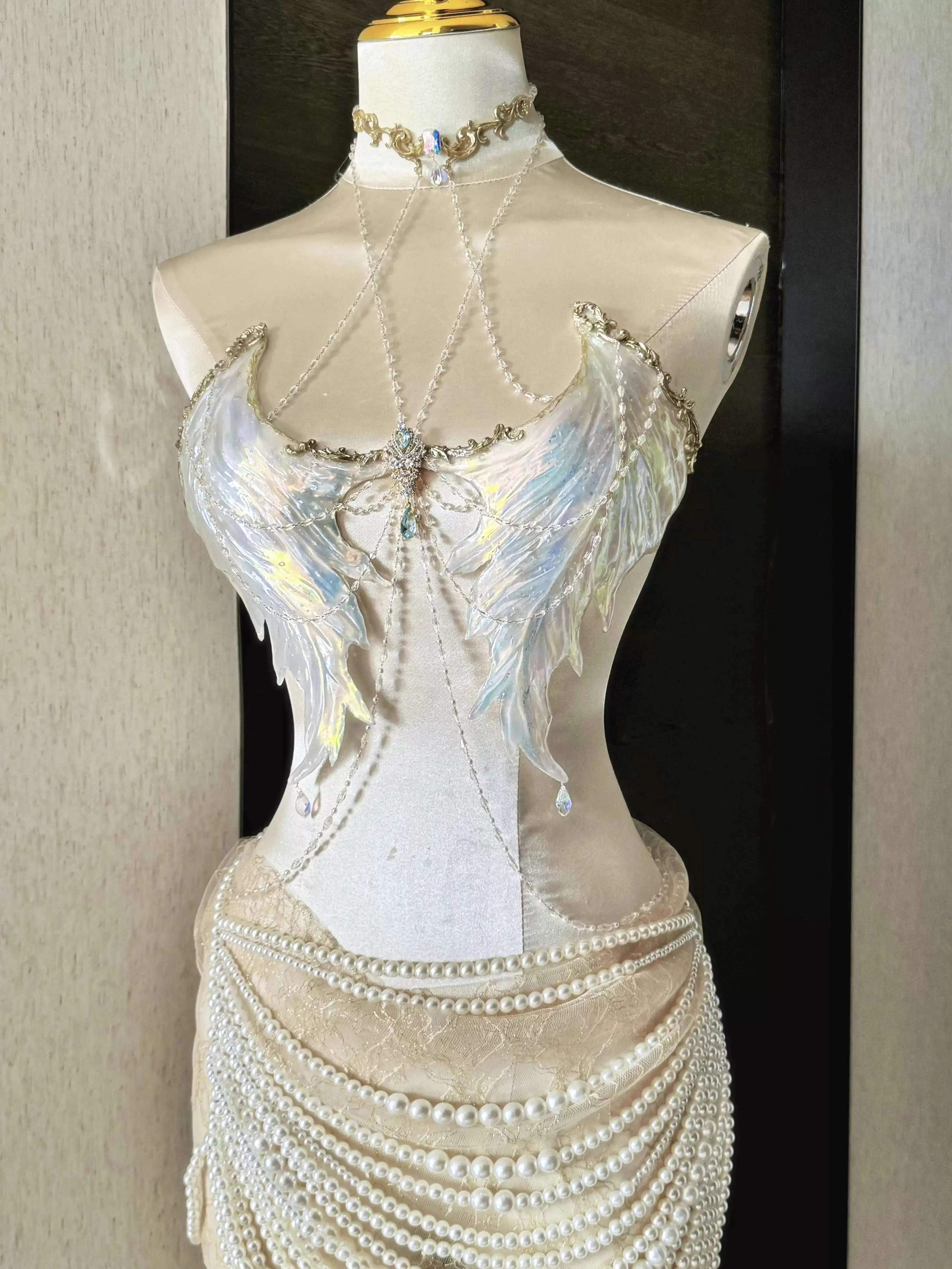 

ZIWU Design Angel Wings (Does Not Include Lower Body Skirt and Waist Chain)