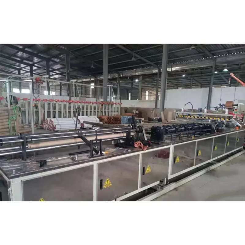 Automatic Cardboard Cylinder Winding Forming Production Line Machine Spiral Paper Tube Core Making Machine