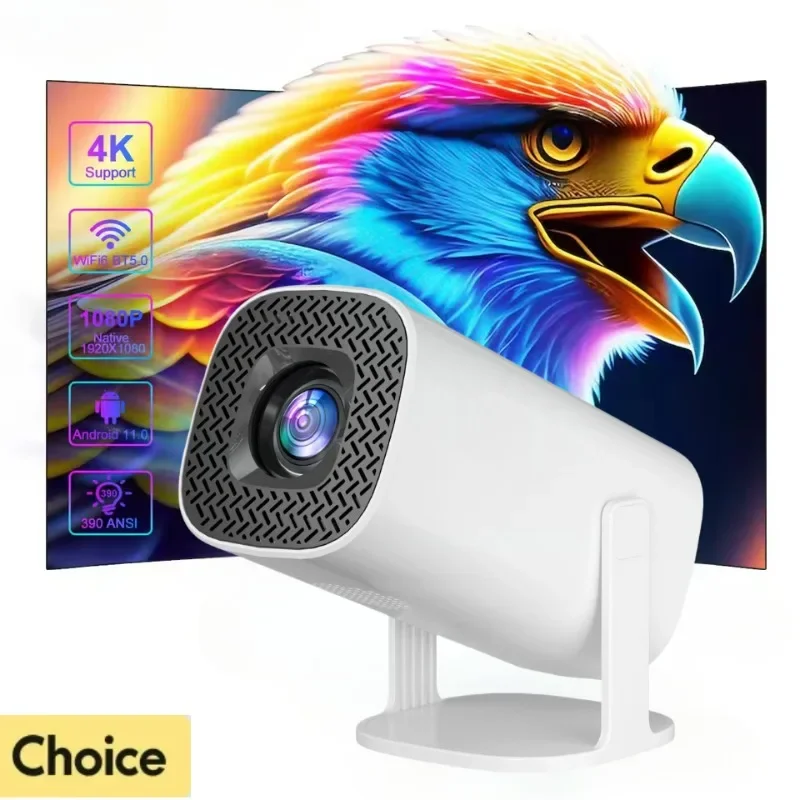 

P30 4K Projetor Wifi6 BT5.4 Auto Focus Correction Smart Android11 720P Home Theater Pocket Outdoor Beamer for 1080P Movie