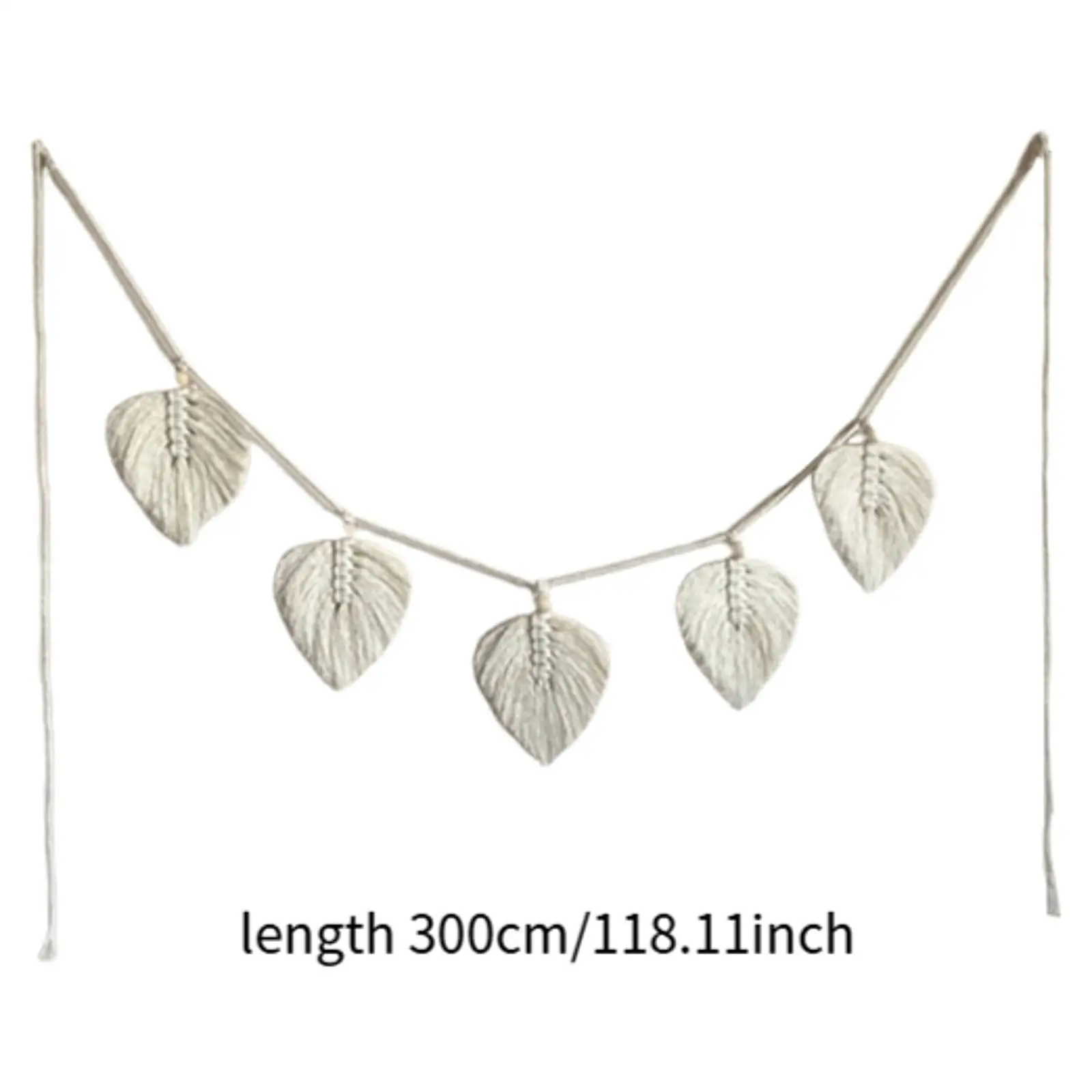 نسيج على الحائط من Macrame مصنوع يدويًا لحفلات أعياد الميلاد في الحمام #6