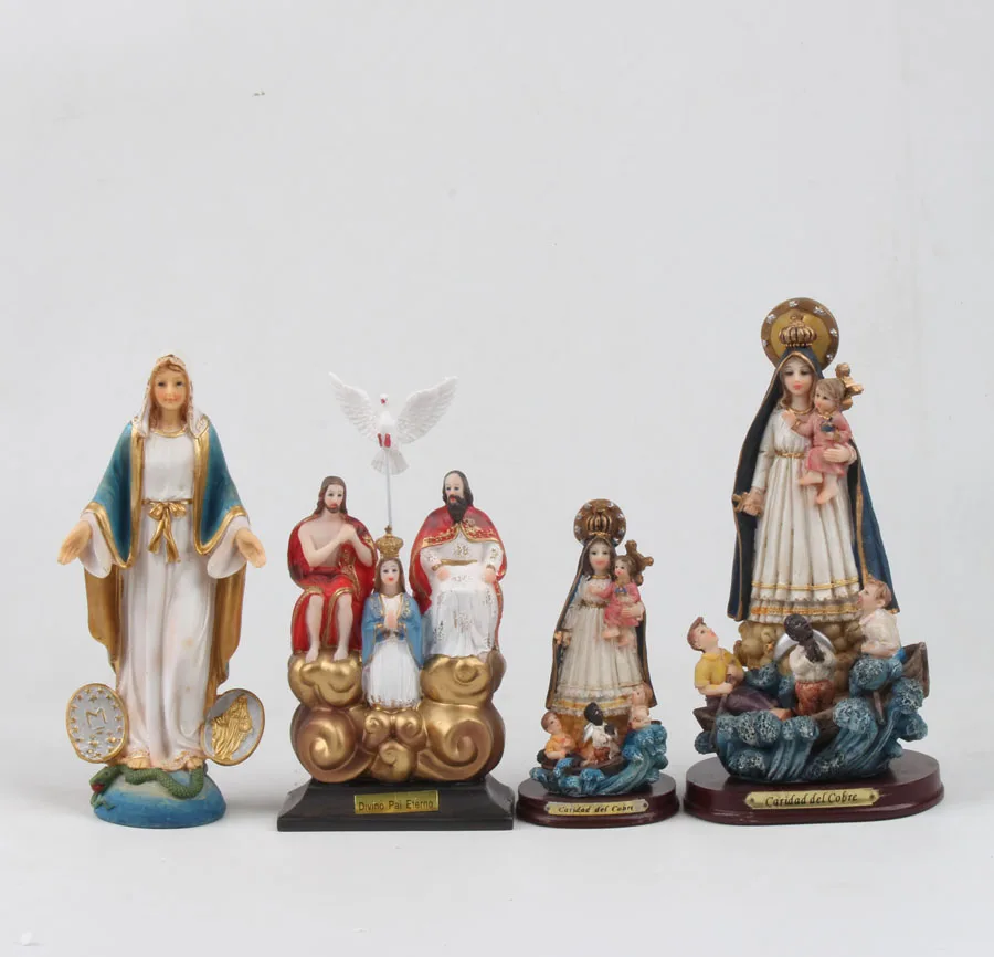 

Basin of God Resin Immaculate Conception Mary Cross Angel Ceramic