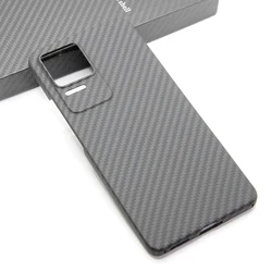 Aramid fiber shell for Xiaomi Poco F4 Light and Thin Comfortable Touch High Strength Protection Business Phone Case