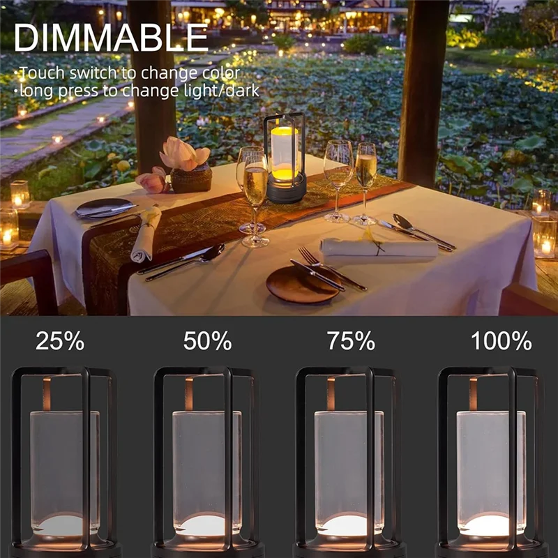 A88e-atmosfera led night light recarregável carregamento usb retro decorativo barra candeeiro de mesa quarto iluminação decoração