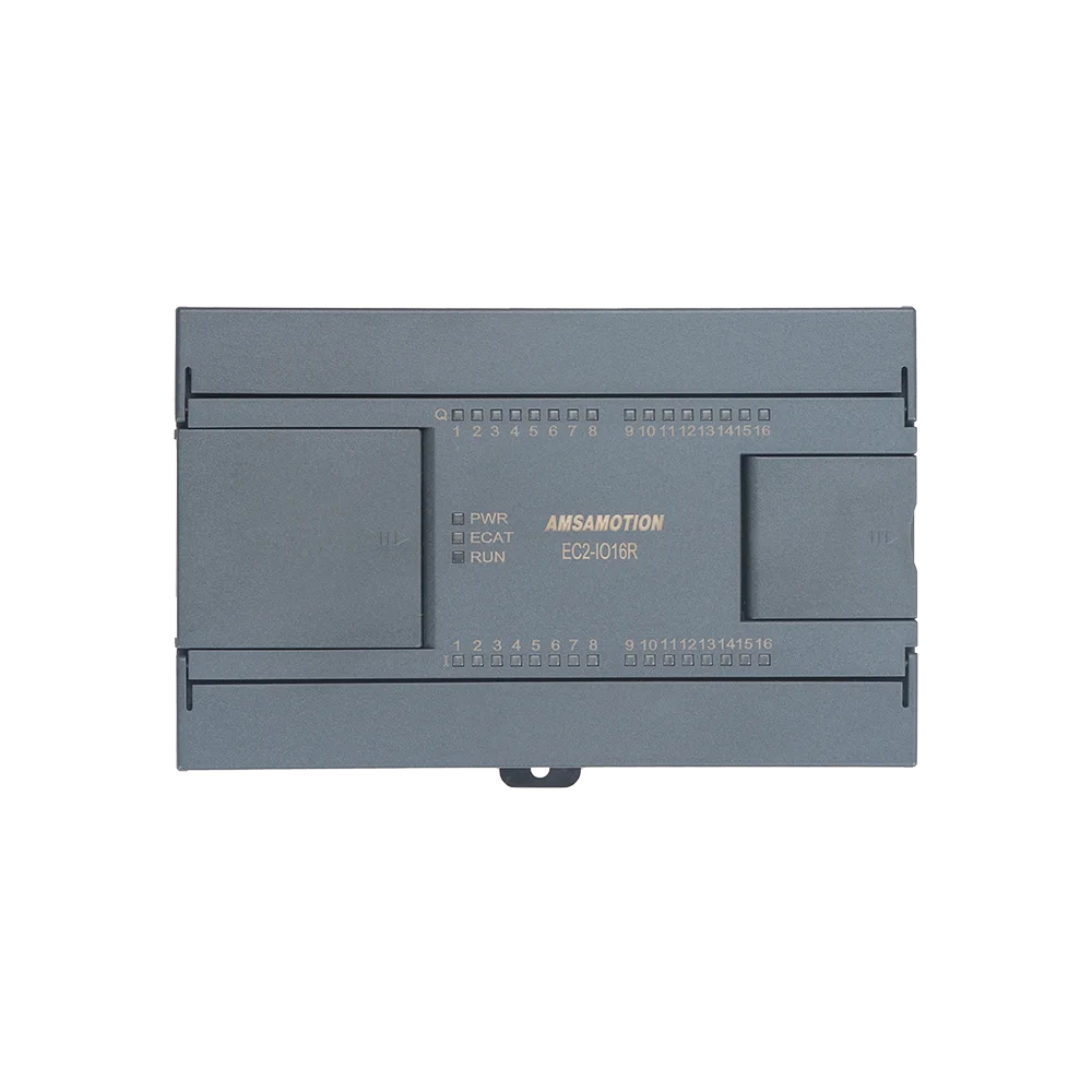 EC2-IO16T EC2-IO16R remoto io modbus módulo ethercat protocolo digital 16 entrada 16 saída relé transistor 2 rj45 ethernet porto