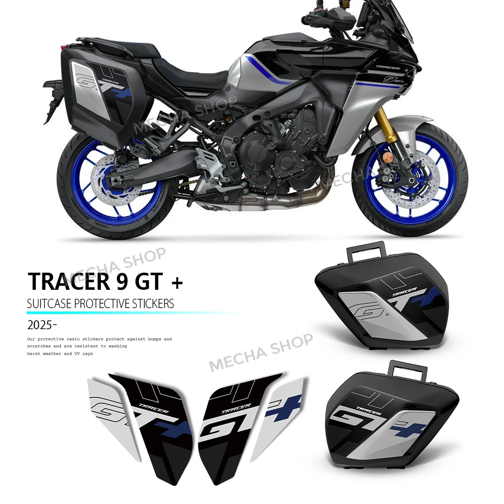 Motorcycle Accessories Waterproof Protective Suitcase Stickers Decal Kit For Tracer 9 GT + Plus