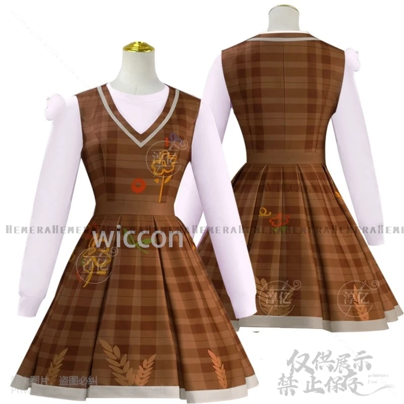 Anime Game Identiteit V Nieuw Kostuum Cosplay Eurydice Klein Meisje Jurk Lieve Lolita Uniform Hallween Carnaval Feest Kleding Pruiken