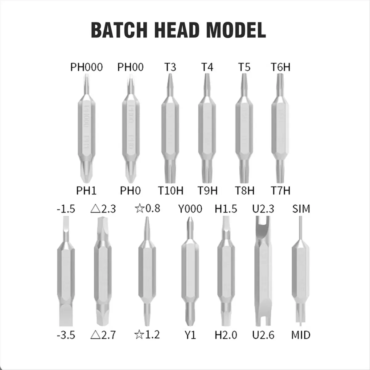 Special Offer-27 in 1 Screwdriver Set Mini Portable Magnetic Screwdriver Head for Cell Phones Watches Computers