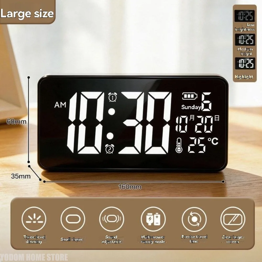 

Loud Electronic Alarm Clock - Special Wake-up Tool for Students Boys Children Deep Sleepers