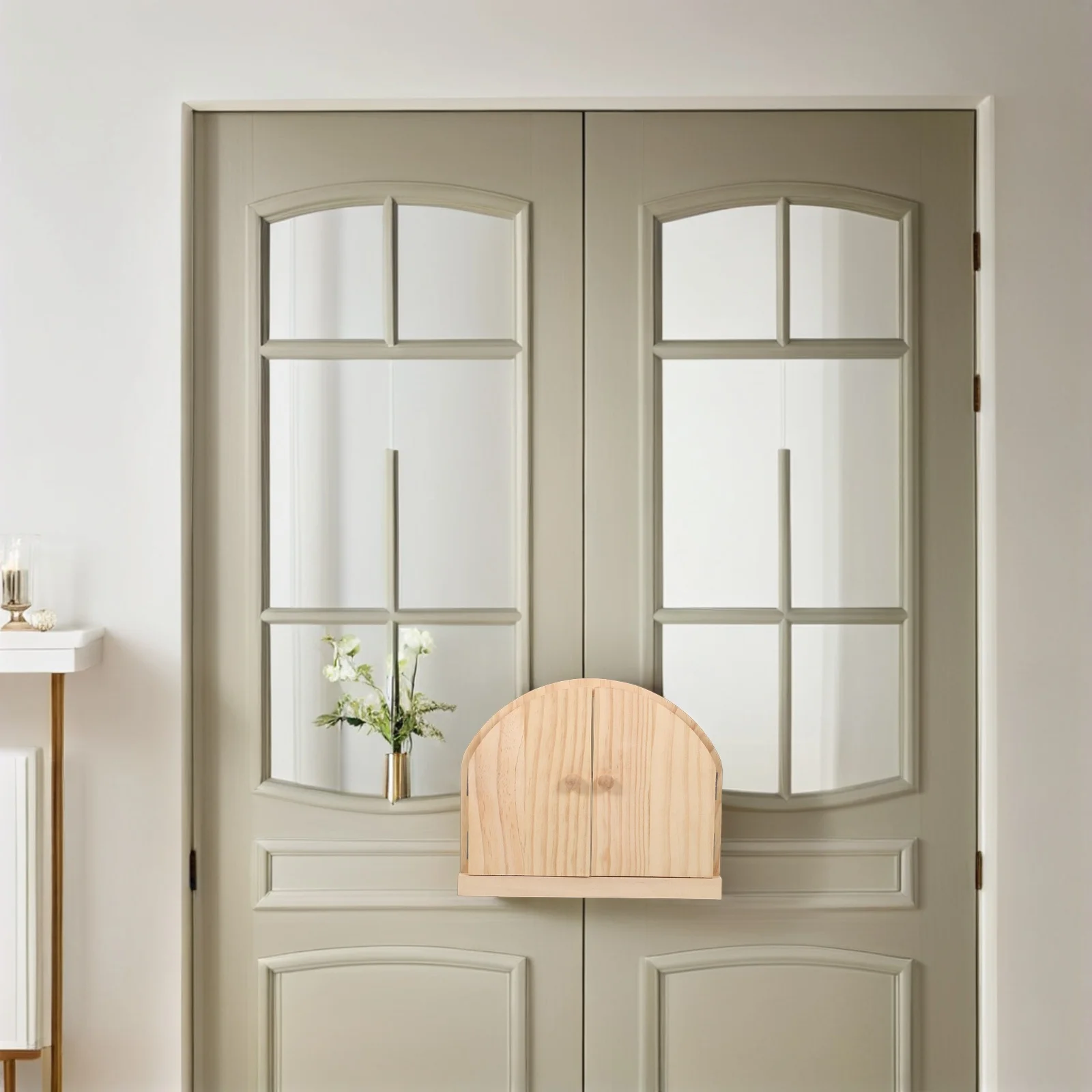 

Solid Wood Outlet Cover Plate Dust Proof Child Safety Protector For Home Nursery Decor Switch Guard Cover