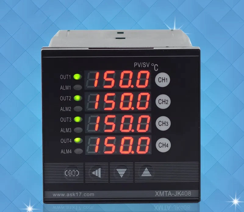 4-channel Temperature Controller, 4-channel Meter, Multi-channel Temperature Controller JK408GK